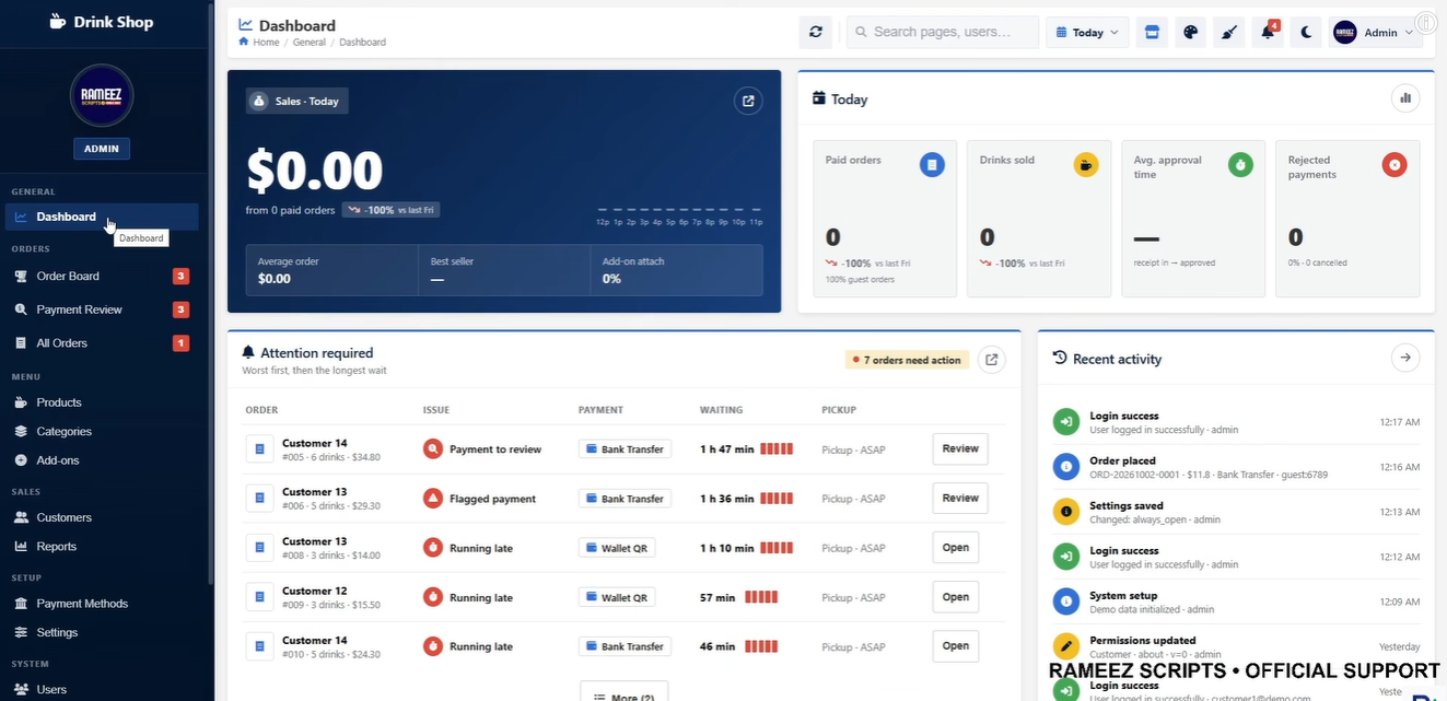 Google Apps Script sipariş takip dashboardu