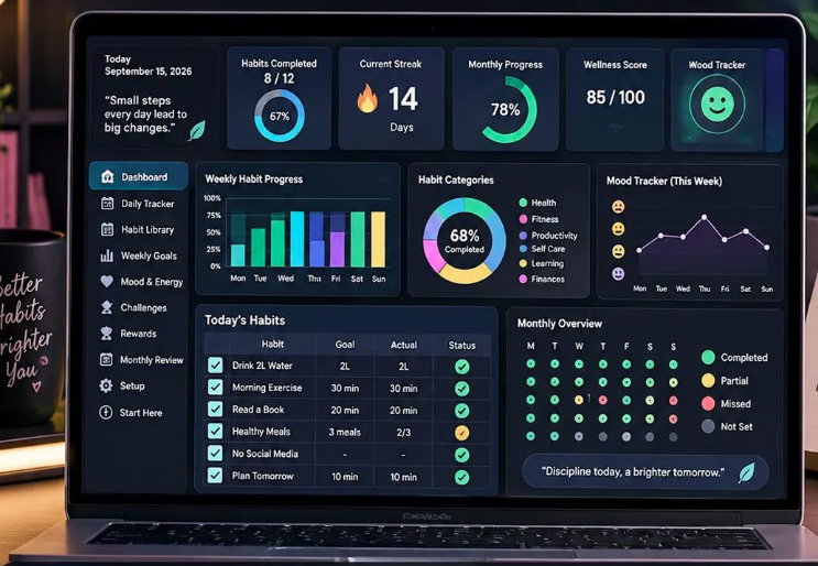 Dizüstü bilgisayarda Power BI yönetim dashboardu