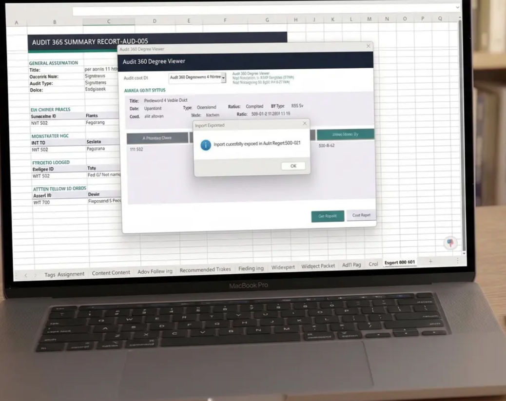 Excel VBA denetim kayıt ve aktarım uygulaması
